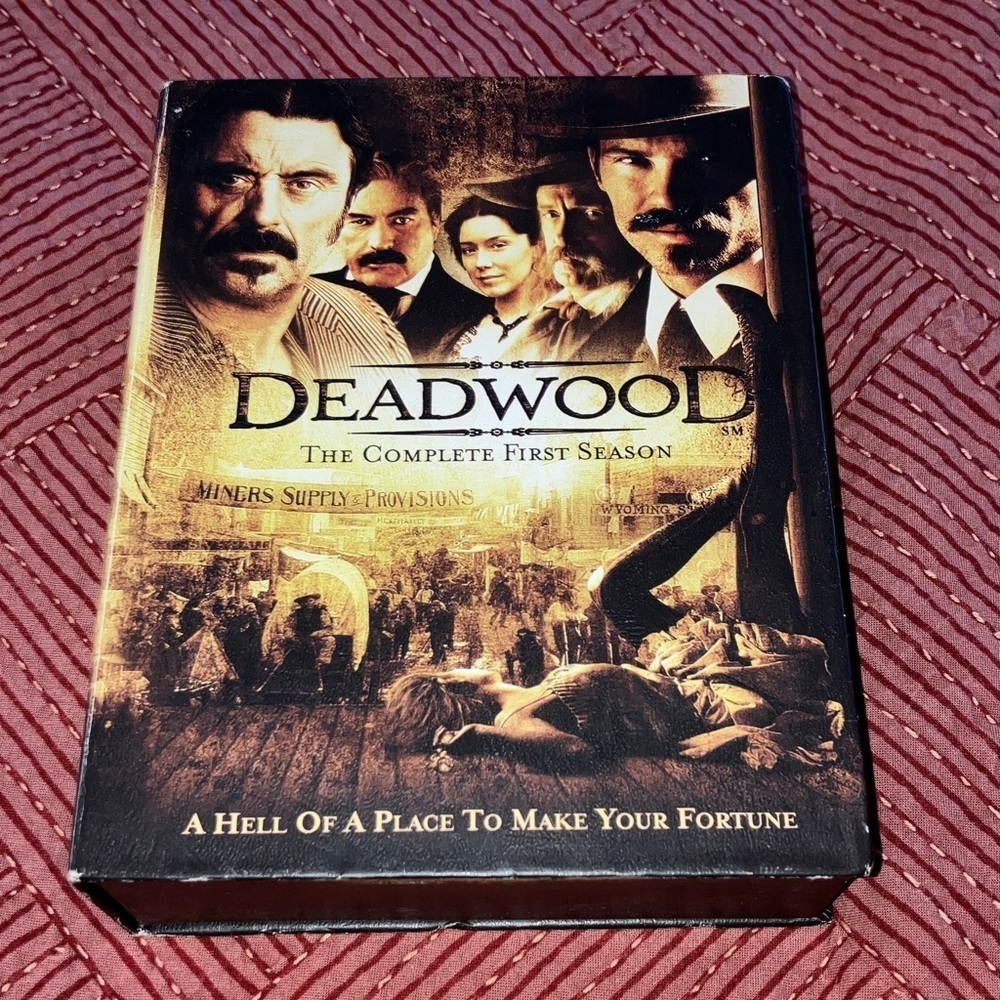 Deadwood: The Complete First Season 6 DVD box set